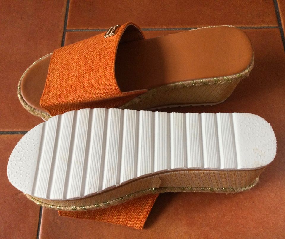 Pantolette, Sandale, Damenschuh, Gr. 39, NEU! in Gremmendorf