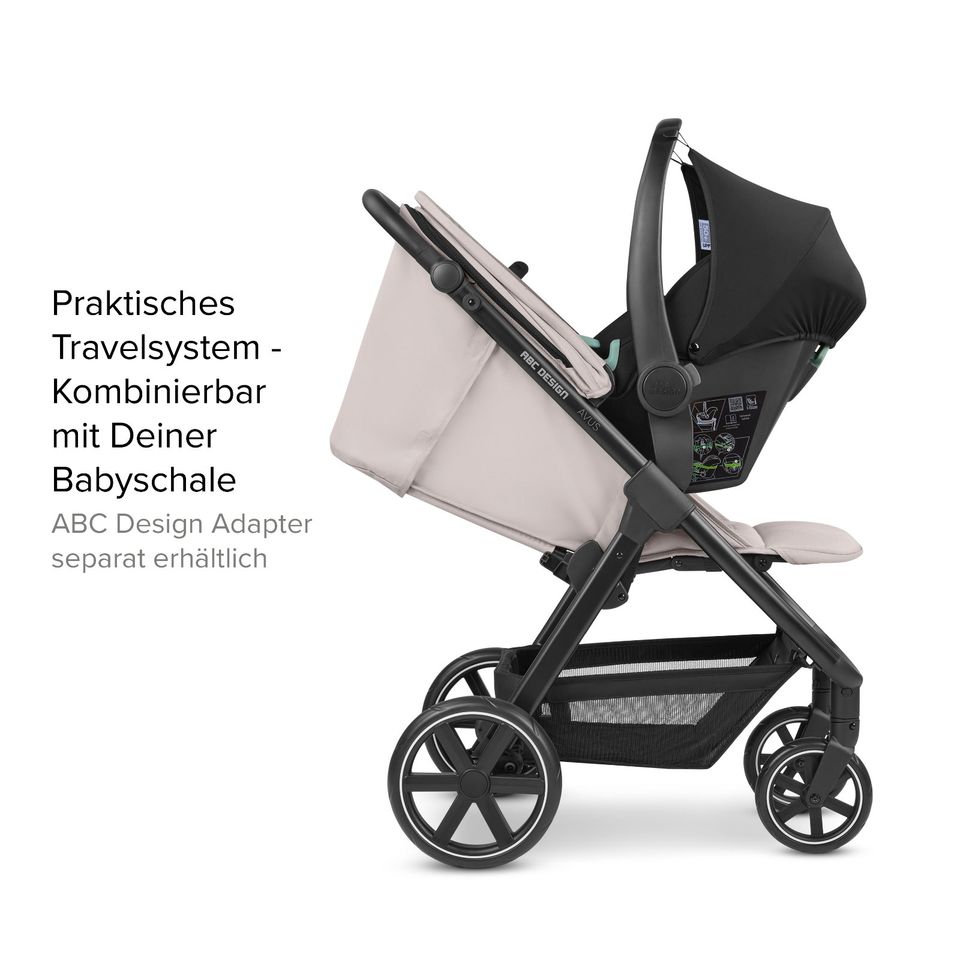 ABC-Design Avus - Powder - Buggy mit Einhand-Faltung und höhenverstellbarem Schieber (bis 27 kg belastbar) - NEU in Fulda