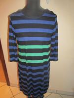 Shirtkleid Langarm schwarz/blau/grün gestreift Gr. 40/42 Schleswig-Holstein - Itzehoe Vorschau