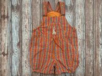 Topolino Sommer Latzhose Giraffe orange kariert Gr. 74 Nordrhein-Westfalen - Solingen Vorschau