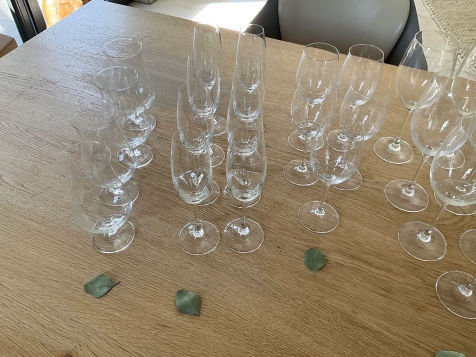 Rosenthal Divino Gläser Komplett Set 32x + Cocktailgläser…TOP in Hofheim am Taunus