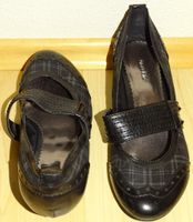 schwarz/graue Sandaletten Trichterabsatz Karomuster Graceland Bayern - Erding Vorschau