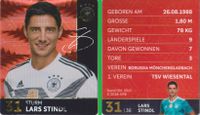 DFB Sammelkarte WM 2018 Nr. 31 Lars Stindl Glitzerversion Baden-Württemberg - Eppelheim Vorschau