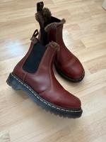 Dr Martens Chelsea Boots mit Kunstfellfutter Düsseldorf - Bilk Vorschau