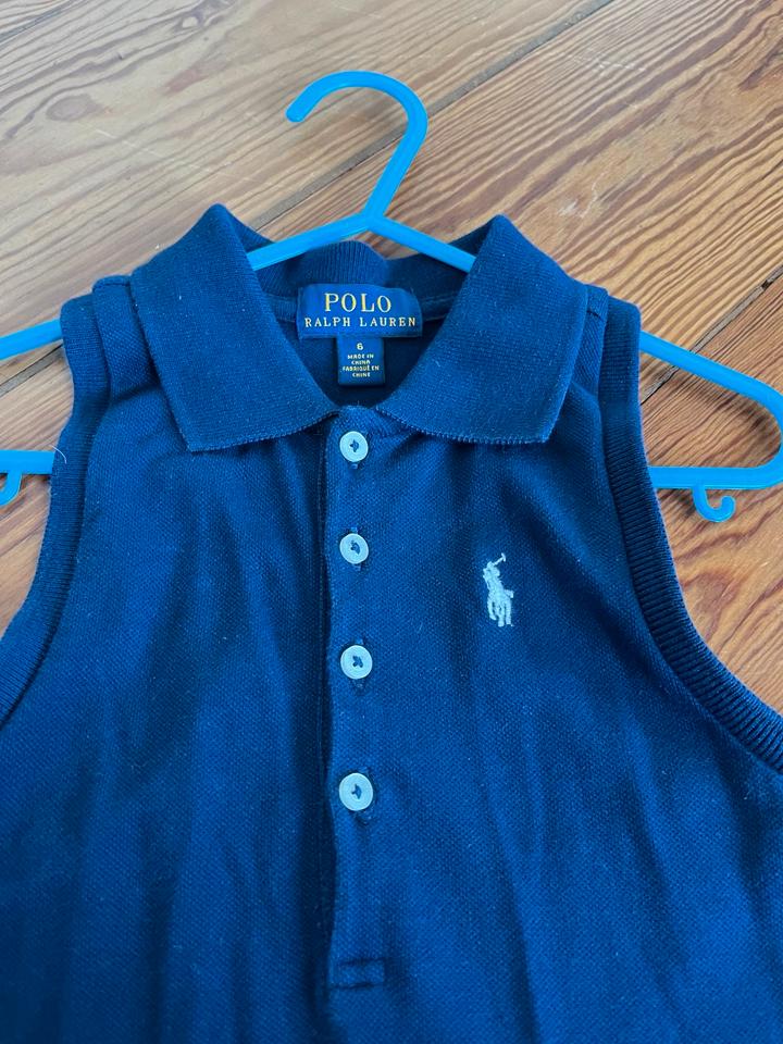 Maritimes Polo Kleid von Ralph Lauren in Größe 6 (116/124) in Ahrensburg