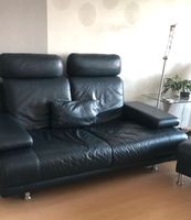 Ledersofa mit Hocker Nordrhein-Westfalen - Herdecke Vorschau