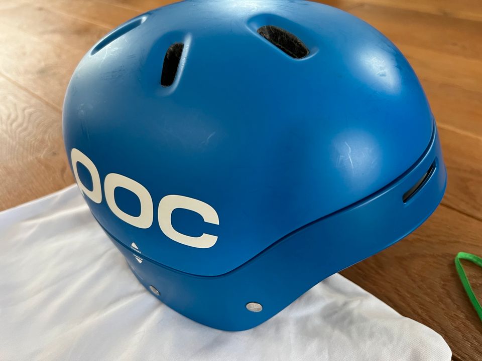 Poc Skihelm M 55/56 blau in Haan