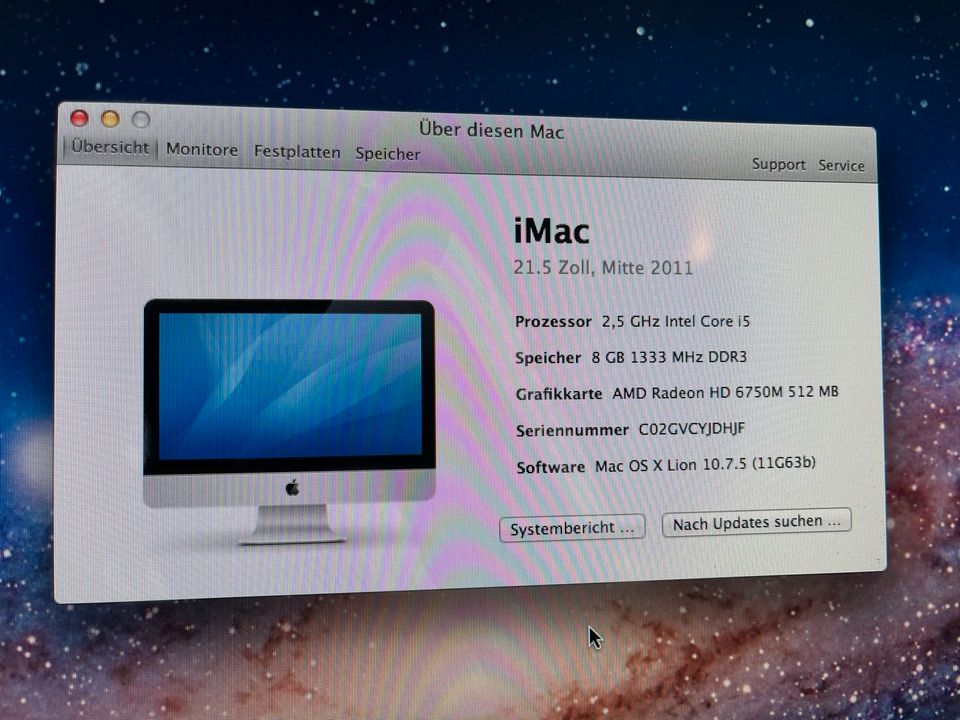 Apple iMac 21‘ Quad-Core i5, 8GB RAM, 500 GB HD in Berlin