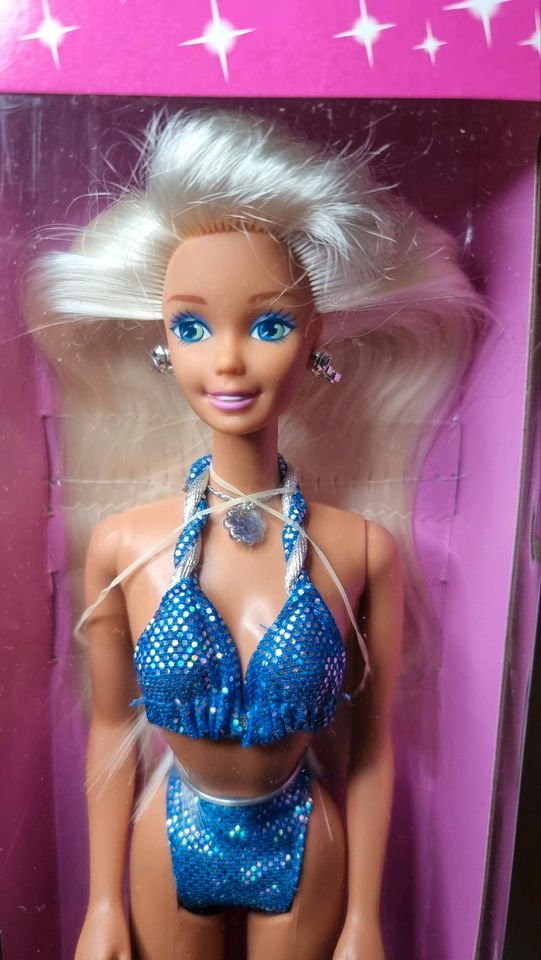 Mattel Sparkle Beach Barbie 1995 Superstar 90er Ovp in Balve