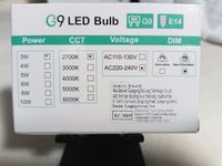 RuLEDne 3W E14 LED Lampe Kaltes Weiß 6000K, 350LM Glühbirne Ersat Hessen - Rödermark Vorschau