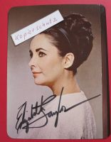 Elizabeth Taylor - Original Autogramm auf kleiner Fotokarte Niedersachsen - Langlingen Vorschau