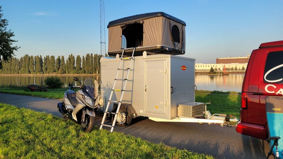 Cultmobil Bike Camper  Kofferanhänger + Hardcover Dachzelt in Syke