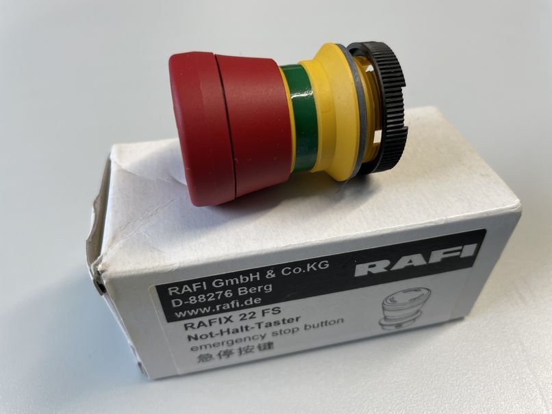 RAFI Not-Halt-Taster RAFIX 22 FS (VPE 2 Stück) in Memmingen