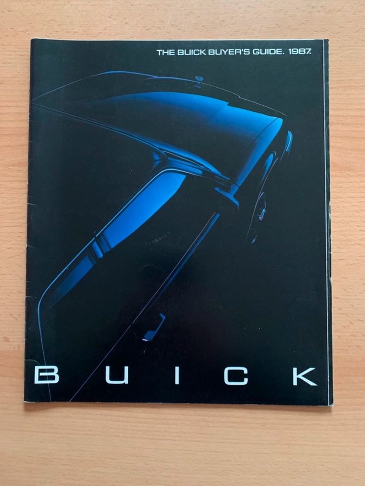 Autoprospekt "Buick Buyer´s Guide 1987" in Riedstadt