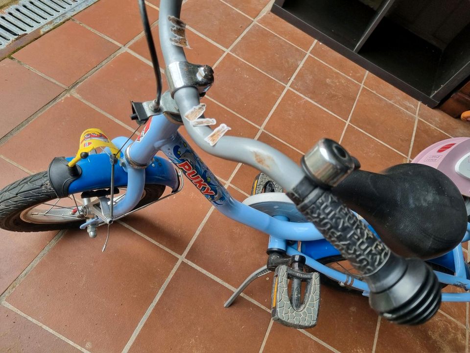 Puky Fahrrad 12 Zoll blau Delfin in Laatzen