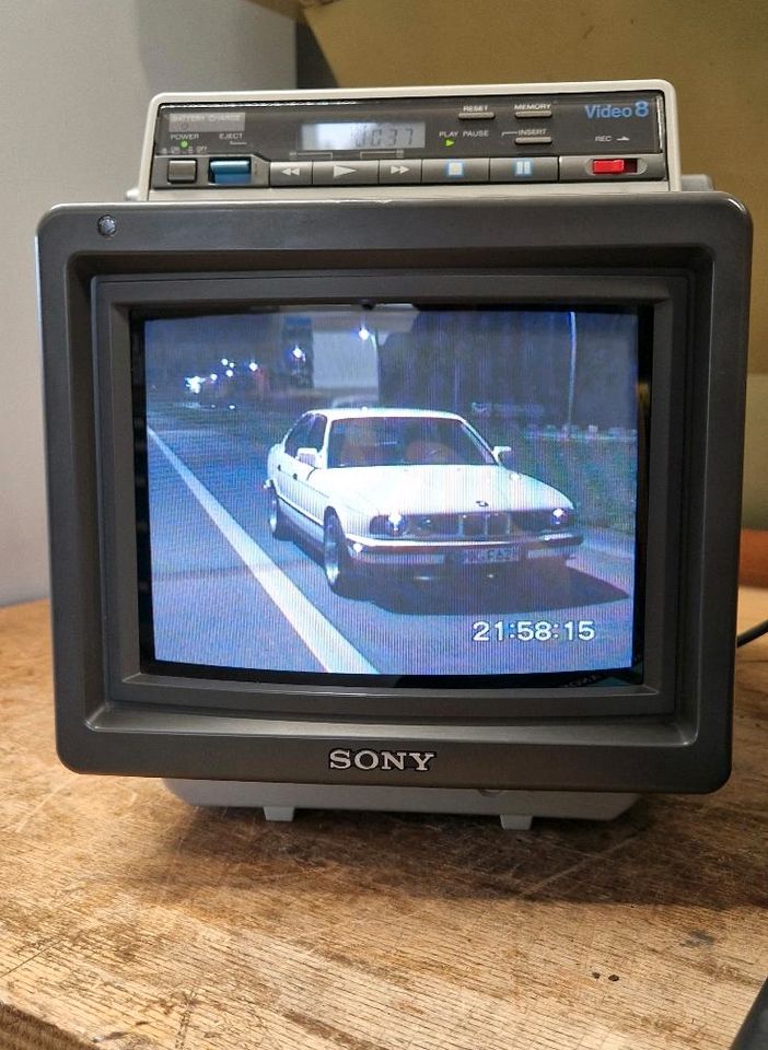 Sony Video 8 Combo Vintage Retro Fernseher SELTEN Sammler in Iserlohn