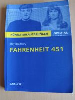 Fahrenheit 451 - Königs Erläuterungen, sehr gut erhalten Nordrhein-Westfalen - Bünde Vorschau