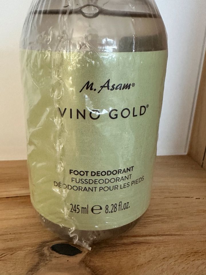 M. Asam Vino Gold Foot Deodorant Neu in Waldachtal