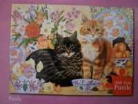 Puzzle Anne Mortimer "Katzenwelten" 1000 Teile, Topzustand  !!! Brandenburg - Guben Vorschau