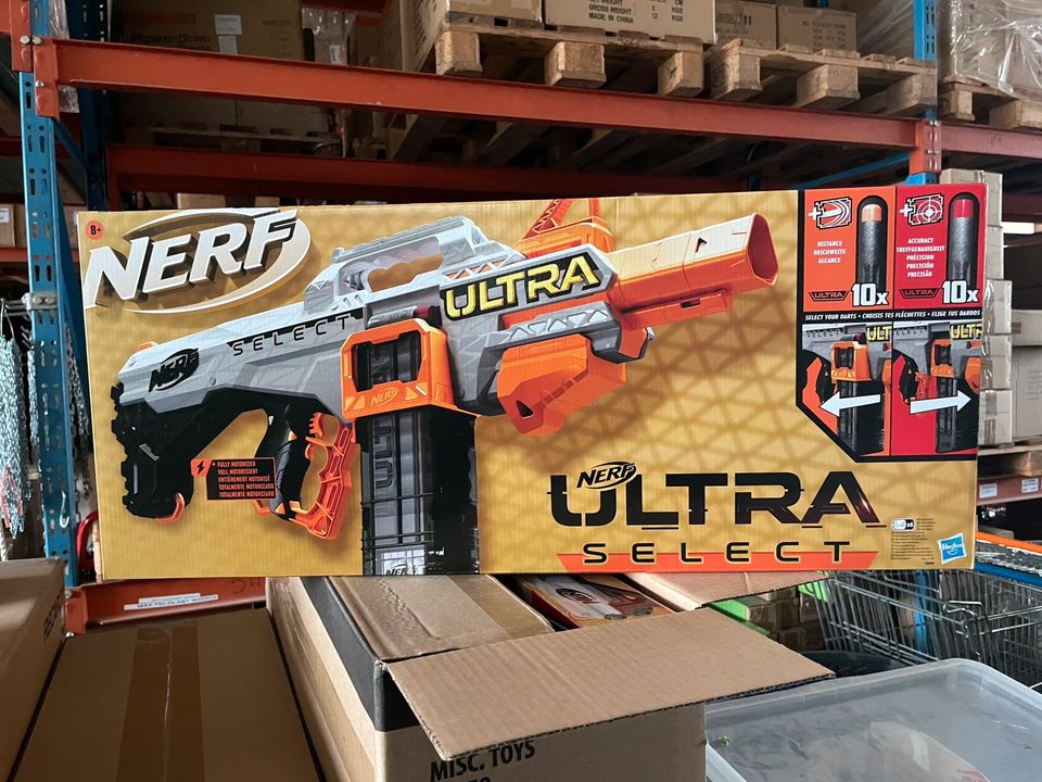 Nerf Ultra Select Blaster vollmotorisiert inkl. 20 Darts in Meggerdorf