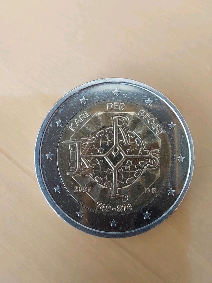 2 Euro Münze Karl der Große  2023 in Kerpen