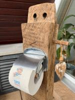 Toilettenpapierhalter aus altem Eichenbalken -Unikat- Niedersachsen - Hameln Vorschau