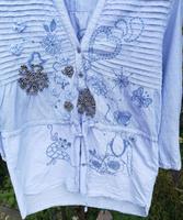 Desigual Bluse, blau-weiß, Gr. XL Bayern - Olching Vorschau