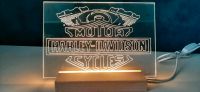 HARLEY DAVIDSON Acrylplatte Graviert Bild Geschenk Vatertag Essen - Steele Vorschau