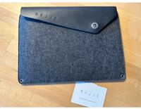 Mujjo MacBook 12“/iPad 11" Laptoptasche/Leder Filz Schwarz edel Nordrhein-Westfalen - Porta Westfalica Vorschau