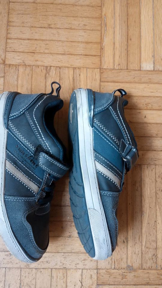 Sneaker blau Junge, Gr. 34 Klettverschluss in Altrip