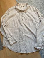 Hemd Bluse H&M Leinen mix XL Natur beige ungetragen Düsseldorf - Benrath Vorschau