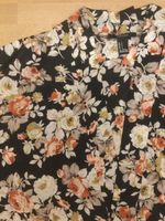 Kimono Gr S - Jacke schwarz mit Blumen - kurz Nordrhein-Westfalen - Willich Vorschau