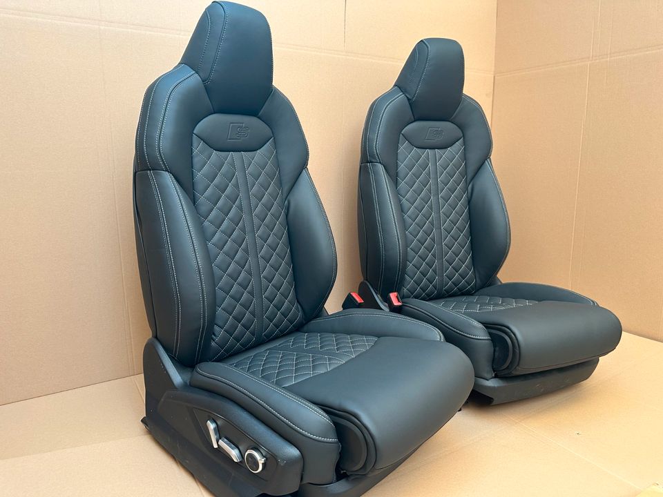 Audi Q5 SQ5 80A FY Leder Sitze Lederausstattung TOP in Tantow