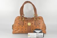 ✅MCM HANDTASCHE LEDERTASCHE SCHULTERTASCHE LEDER COGNAC 2140 Nordrhein-Westfalen - Leverkusen Vorschau