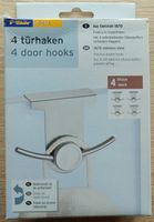 4 Türhaken; Edelstahl; Tchibo; neu & originalverpackt Thüringen - Nobitz Vorschau