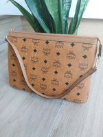 MCM Clutch Pouch Pouchette Visetos Cognac Logo Nordrhein-Westfalen - Nettetal Vorschau