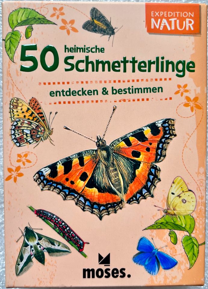 50 heimische Schmetterlinge Expedition Natur Moses Lernspiel in Salgen