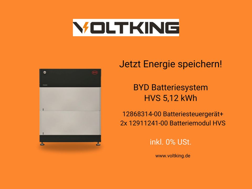 BYD Batteriesystem HVS 5,12 kWh in Kulmbach