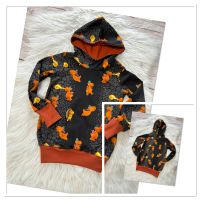 Handmade Kapuzen Hoodie Gr.104 Drache Kokosnuss Nordrhein-Westfalen - Goch Vorschau