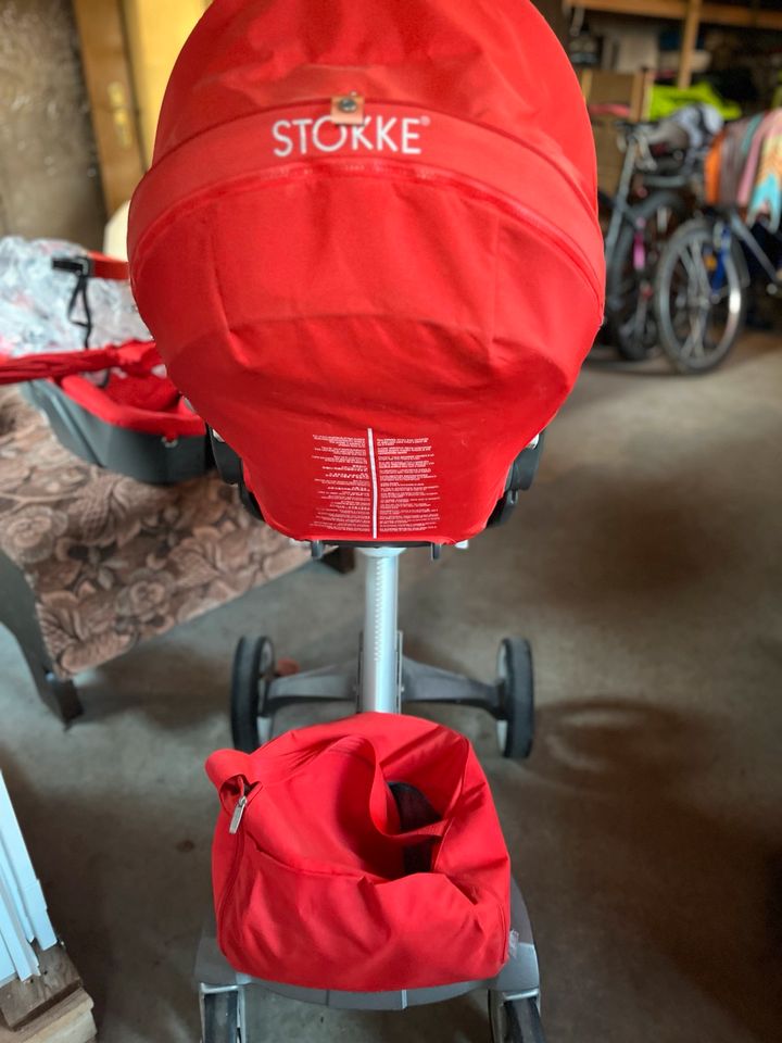 Stokke xploxery Kinderwagen Sportwagen extrem viel Zubehör 2200np in Kirschau