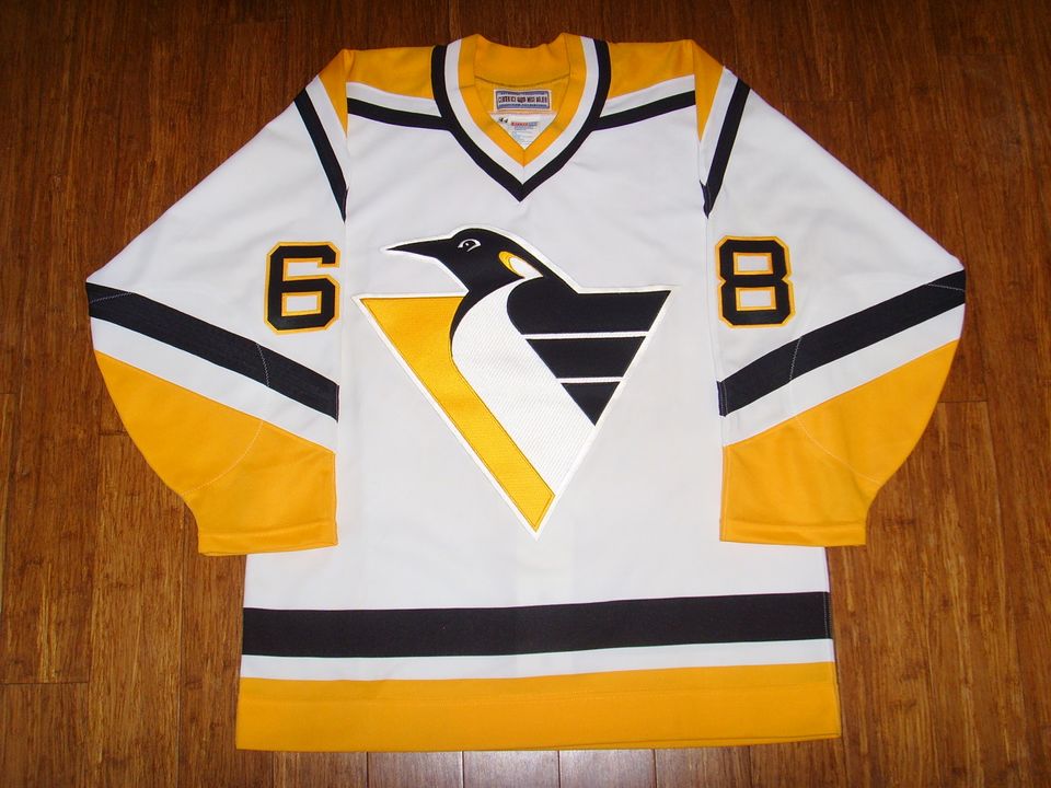 #68 JAGR *** Pittsburgh Penguins Home NHL Jersey in Bochum