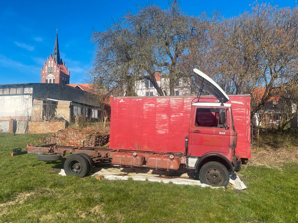 LP 813, Führerhaus, Ausstattung, Elektrik, in Usedom