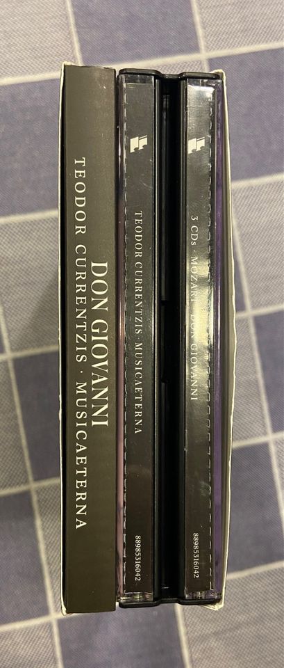 DON GIOVANNI Currentzis CD-Box inkl. booklet, Topzustand in Stralsund