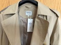SOCCX~Trenchcoat~Mantel~ mit Gürtel~ dark stone beige Gr. 46/48 Mecklenburg-Vorpommern - Bergen auf Rügen Vorschau