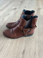 Tommy Hilfiger Stiefel Leder 38 Stiefeletten Bayern - Nittendorf  Vorschau