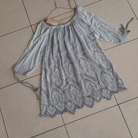 TREDY ** BLUSEN-SHIRT ** HELLGRAU ** GRÖßE 44 / 46 / 48 ** MIT ET Niedersachsen - Cloppenburg Vorschau