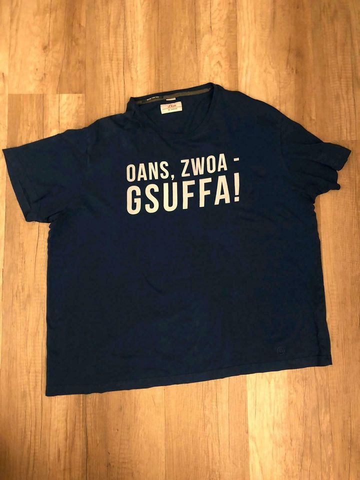 T-Shirt blau in Rabenau