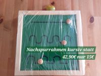Montessori Material Nachspurrahmen Deutsch Sprache Sachsen-Anhalt - Wernigerode Vorschau