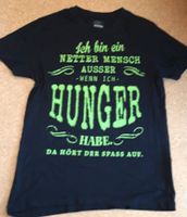 T-Shirt, schwarz mit lustigem Spruch, Gr. S Hessen - Kaufungen Vorschau