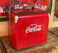 ORIG COCA COLA PICNIC COOLER KÜHLBOX EISBOX VINTAGE USA BBQ COKE Nordrhein-Westfalen - Hamm Vorschau